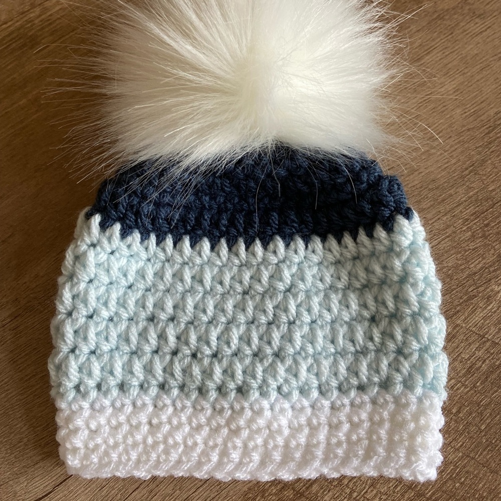 Newborn Baby Blue Hat